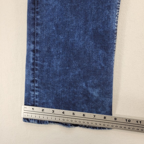 Silver Jeans Womens 33x33 Suki Bootcut Selvedge Low Rise Dark Wash Denim - Picture 14 of 15